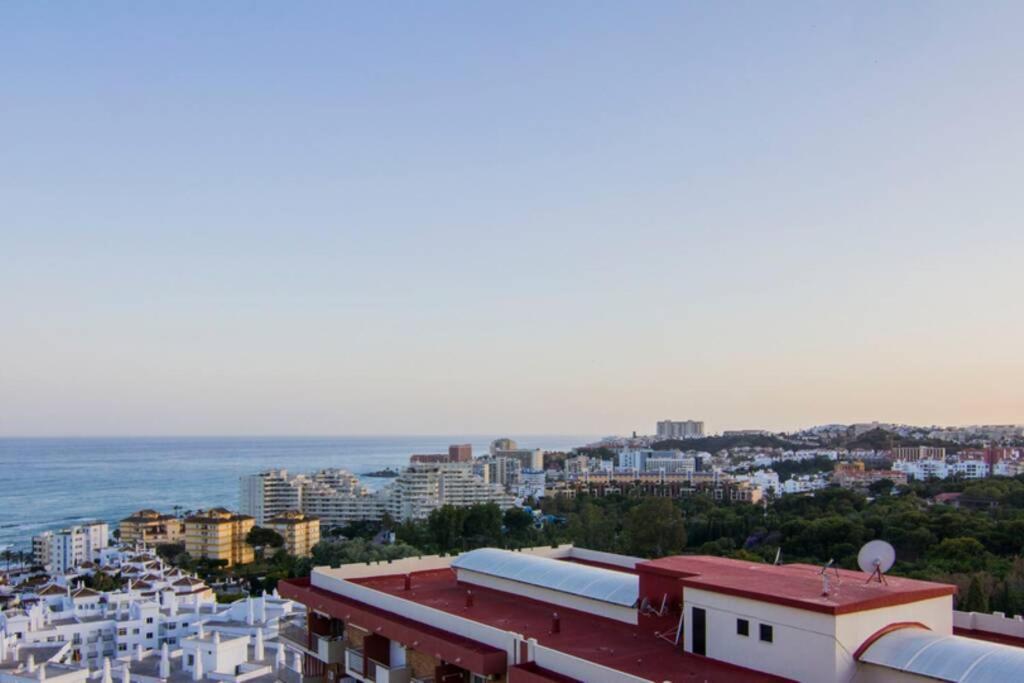 Benalmadena Estudio Jjupiter 250 M Del Mar Con Vistas Al Mar Piscinas 외부 사진