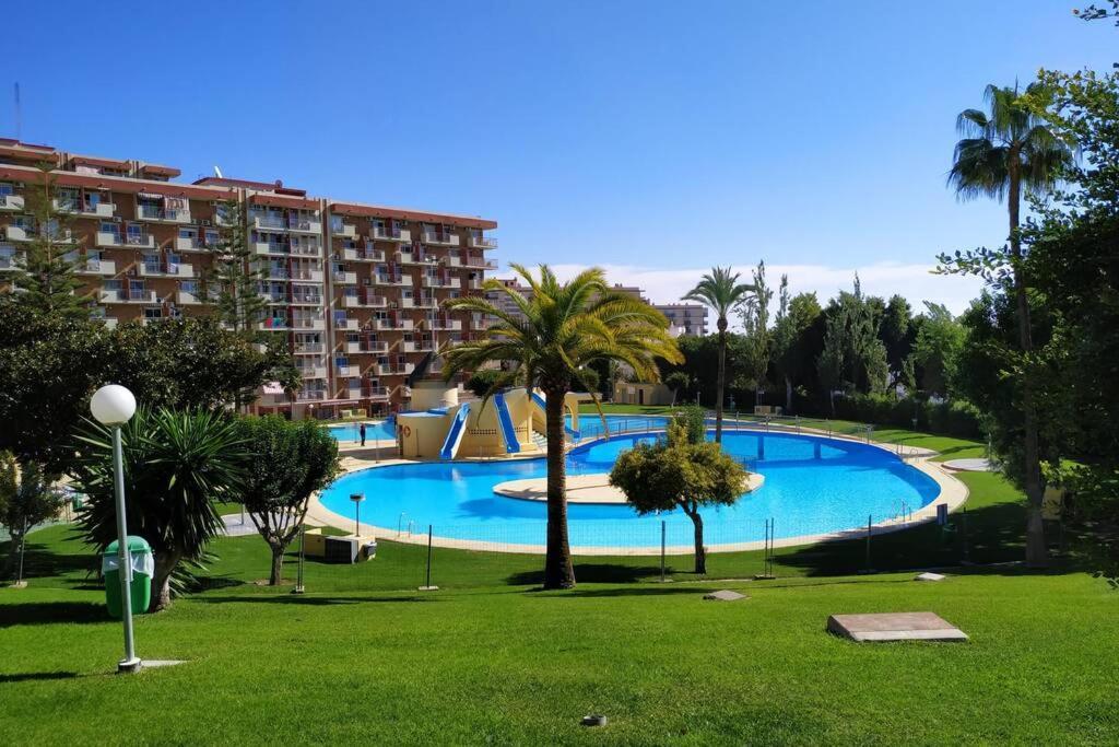 Benalmadena Estudio Jjupiter 250 M Del Mar Con Vistas Al Mar Piscinas 외부 사진