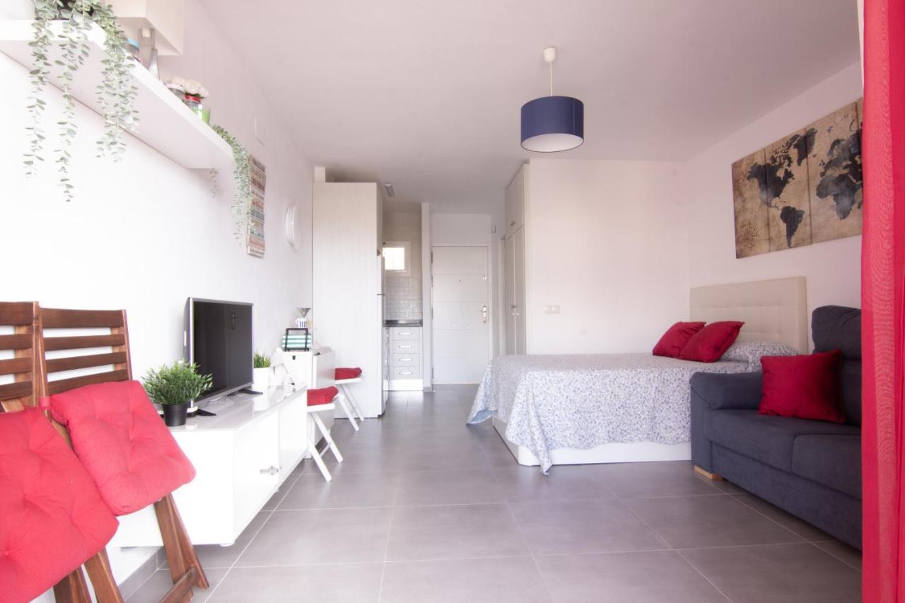 Benalmadena Estudio Jjupiter 250 M Del Mar Con Vistas Al Mar Piscinas 외부 사진