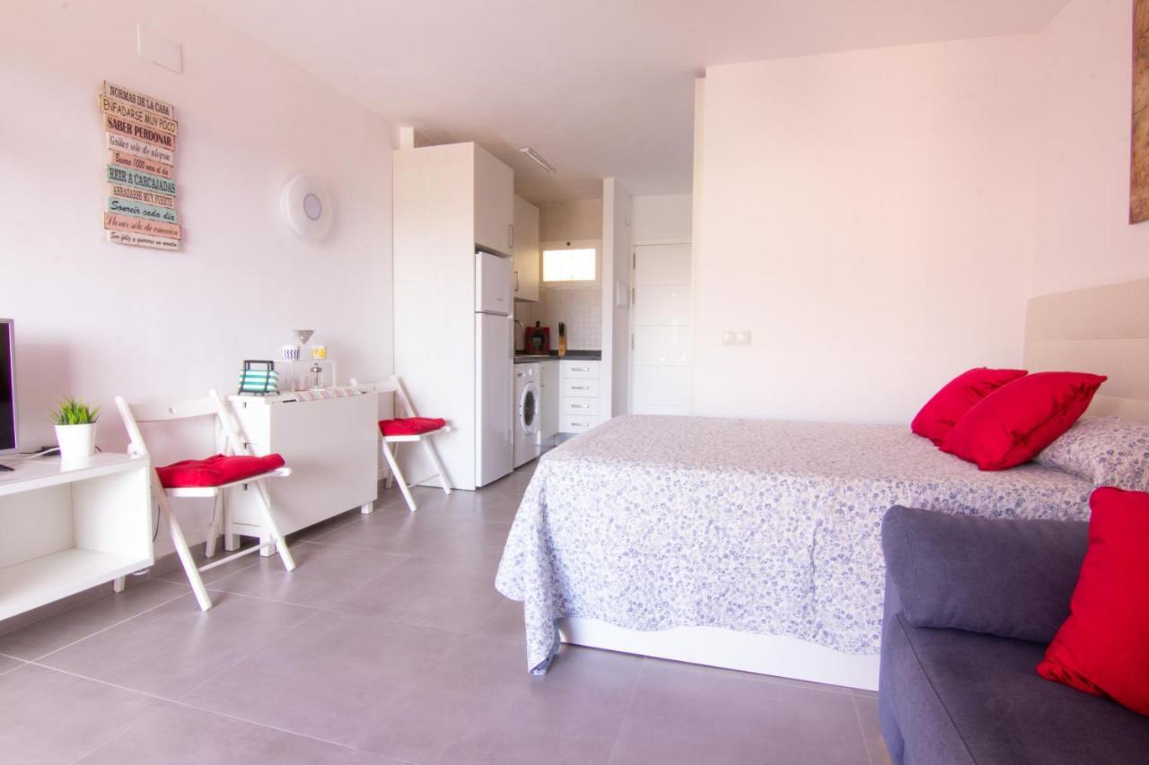 Benalmadena Estudio Jjupiter 250 M Del Mar Con Vistas Al Mar Piscinas 외부 사진